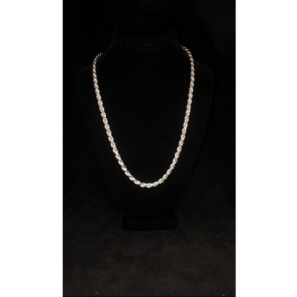 S925 24.4G 19” ROPE CHAIN